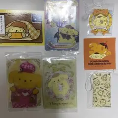 ポムポムプリン　カード４枚セット　オマケ３つ付き　匿名配送送料込み