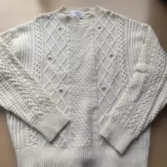 Arnold Palmer ケーブルニットセーター サイズ3 クリーム