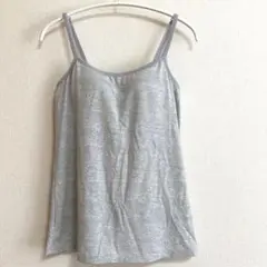 エアリズム ブラキャミソール S ライトグレー