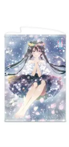 俺ガイル 雪ノ下雪乃 B2タペストリー スク水 濡れ透け 水着 【コミケ