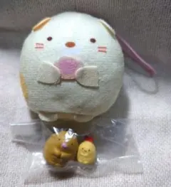 【新品】すみっコぐらし ねこ とんかつ えびふらいのしっぽ マスコット