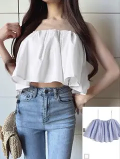 【GRL】フレアビスチェキャミソールのサムネイル