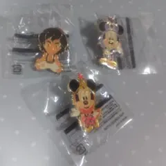 ディズニー ピンバッジ 3種セット アラジン ミッキー ミニー