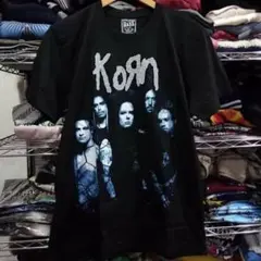 KORN コーン 両面プリント バンドTシャツ L