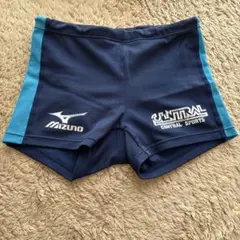 Mizuno 水着ショートパンツ ネイビー/青