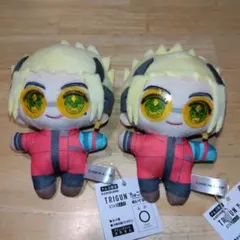 TRIGUN STARGAZE ちょこ友ぬいぐるみ ヴァッシュ幼少期 4点セット