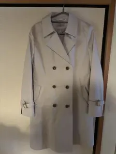 青木　レミュー　LES MUESダブルブレスト トレンチコート