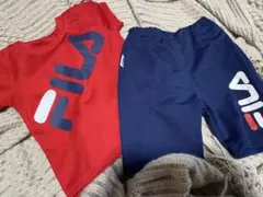 FILA 赤・紺 セットアップ 80のサムネイル