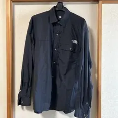 THE NORTH FACE ブラック長袖シャツM