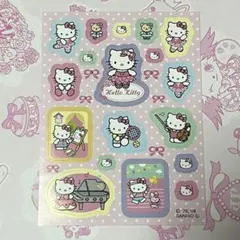 【レア】ハローキティ 時物20年前シール　キティちゃん 平成初期　サンリオ