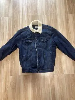 ボア襟付き　デニムジャケット　gap