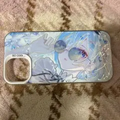 iPhone15用ケース アニメキャラクターデザイン