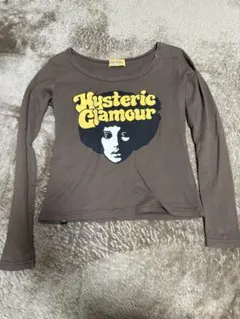 Hysteric Glamour ブラウン長袖Tシャツ