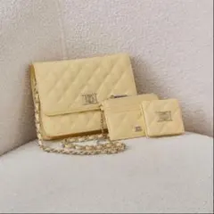 darich DDロゴキルティングトラベルセット イエロー ダーリッチ