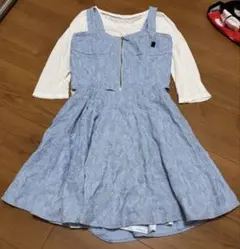 ビスチェ　セットアップ　トップス　スカート　セシルマクビー　3点セット