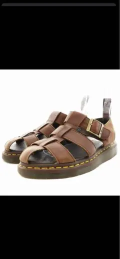 Dr.Martens レザー グルカサンダル ブラウン ヴィンテージ UK10 - メルカリ
