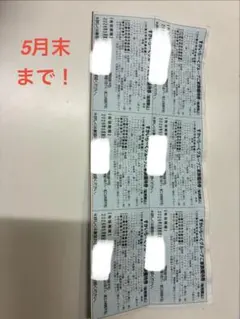 スカイラーク　株主優待券 6枚セット