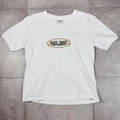 カッレッジ　Vネック　ホワイト　リンガー　The Cotton Exchangeのサムネイル