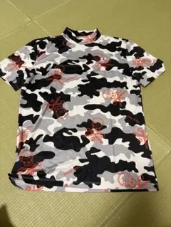 マーク&ロナ　迷彩　モックTシャツ　メンズ(M)