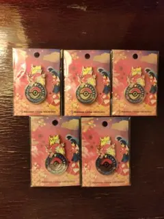 ポケモンセンターヒロシマ ロゴピンズ 5個セット