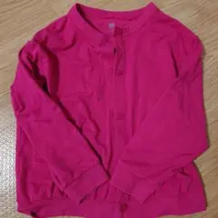 UNIQLO ピンク カーディガン 110