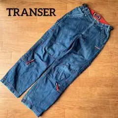 90s TRANSER ギミック バギーパンツ 12ポケ y2k tech