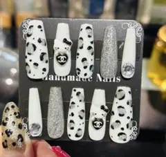 No.95❤️cc風*キティ*ヒョウ柄*バレリーナ型Sサイズ【現品のみ】