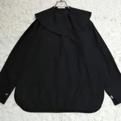 美品 エムエイチエル 25AW Felted wool セーラーカラー シャツ - メルカリ