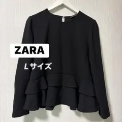 フリルカットソー