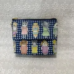 ポケットティッシュポーチ ユキエモン マイコーデ ネイビー