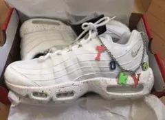 Nike Air Max 95 ホワイト カラフルスプラッター 24.5
