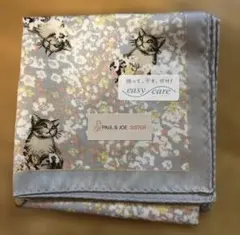 【未使用】PAUL＆JOE ハンカチ 猫