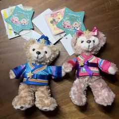 ぬいぐるみバッジ ダッフィー シェリーメイのサムネイル