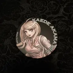 ダンガンロンパ 15周年記念展 ニューダンガンロンパ V3 缶バッジ 赤松