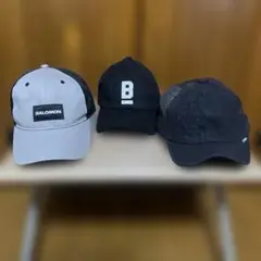 サロモン、back number、ナコタ、キャップ3点セット
