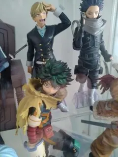 僕のヒーローアカデミア　ヒロアカ　一番くじ　フィギュア　緑谷出久物間寧人心操人使