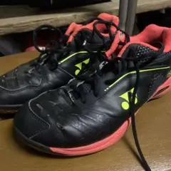 YONEX バドミントンシューズ ブラック/ピンク