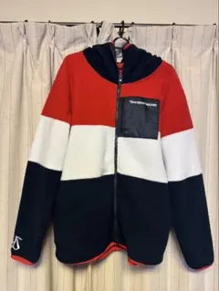 東京ヤクルトスワローズ トリコロールボアパーカー