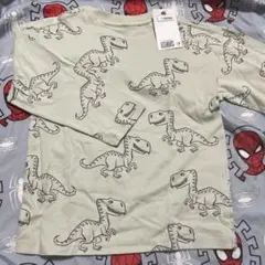 h&m恐竜 ロンT