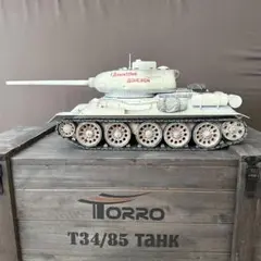 不動:要整備 タミヤ1/35 RCタンク T34-85ベースT34-76 - メルカリ