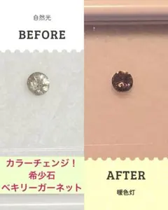 【激変カラーチェンジ！】希少なベキリー含む豪華ルースセット！！