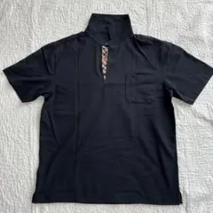 DAKS GOLF メンズ 半袖ポロシャツ 黒
