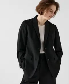 【美品】UNIQLO C リラックステーラードジャケット ブラックM UNIQLO:C リラックステーラードジャケット ブラック S - メルカリ