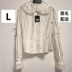 イノセントワールド　リバイバルクラシカル　ブラウス　ロリータ　白　アイボリーのサムネイル