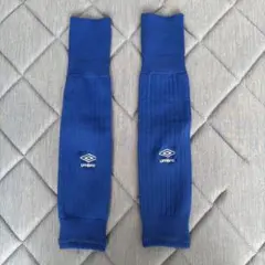 umbro サッカーカーフストッキング　青