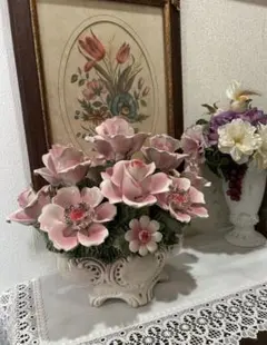 エインズレイ 陶花 置物 桜 さくら チェリー - メルカリ