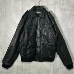 ma-1 レザージャケット