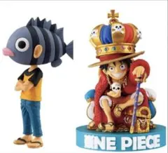新品未開封　ワンピースベースショップ ワールドコレクタブルフィギュア 2個セット