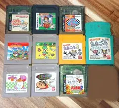ゲームボーイソフト 6本セット (ポケモンピンボールはジャンク品として