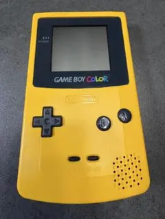 【ジャンク品】GAME BOY ゲームボーイ　カラー　イエロー 本体のみ　黄色